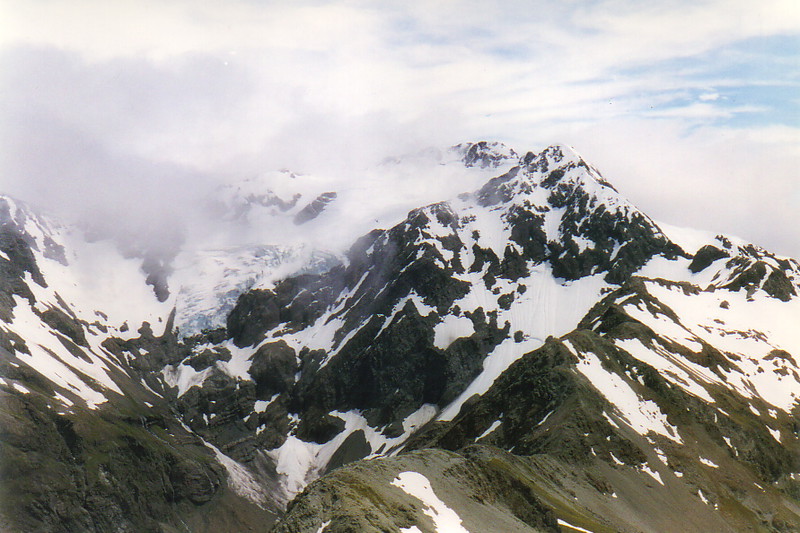 Mt Rolleston from Avalanche Peak