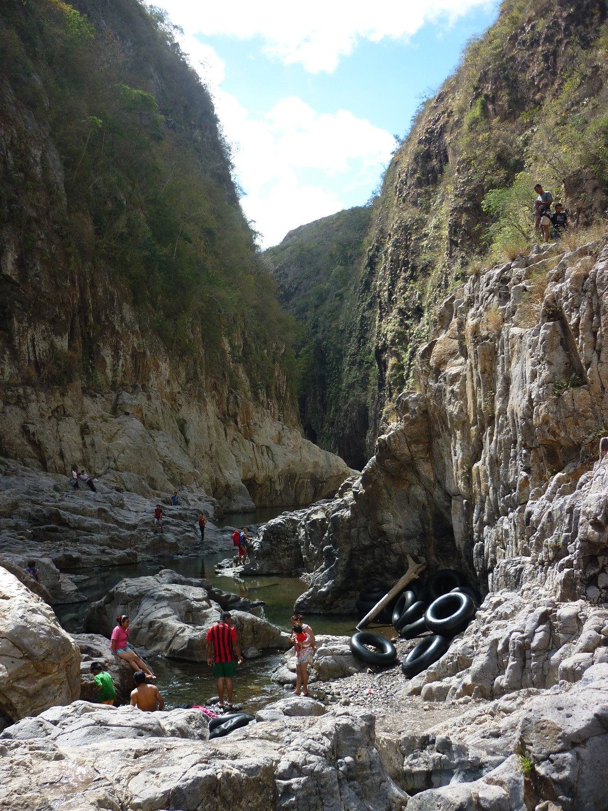 The eastern entrance to the canyon