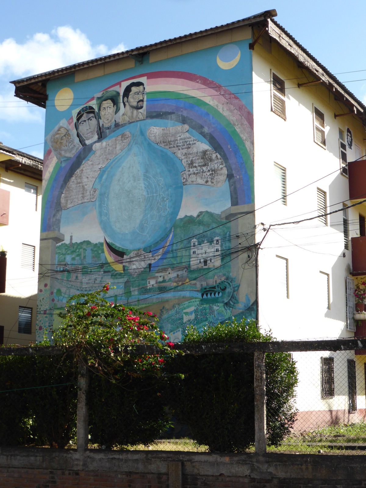 A mural in Matagalpa