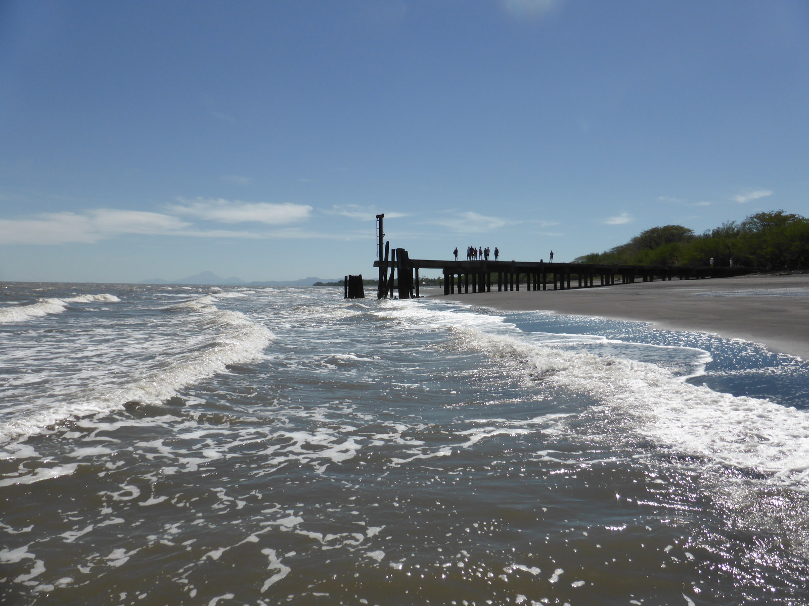 The pier at Potosí