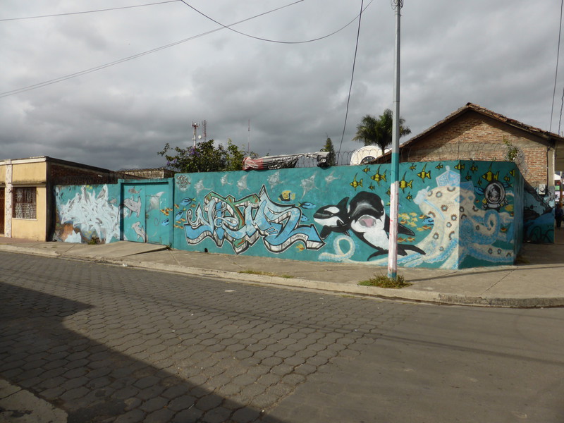 Estelí hat eine Reihe von Wandgemälden