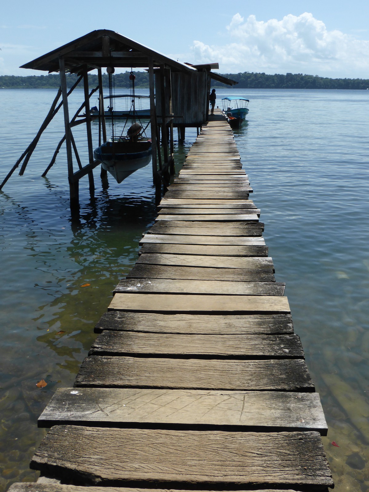 A pier in Old Bank