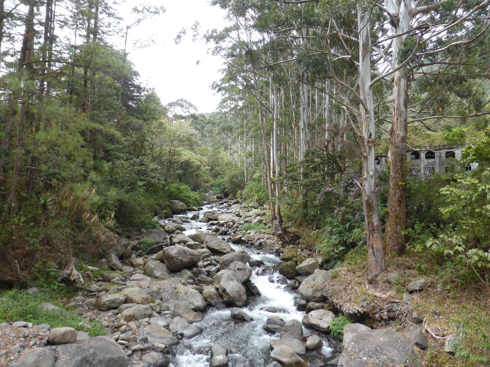 The pretty River Caldera to the north of Boquete