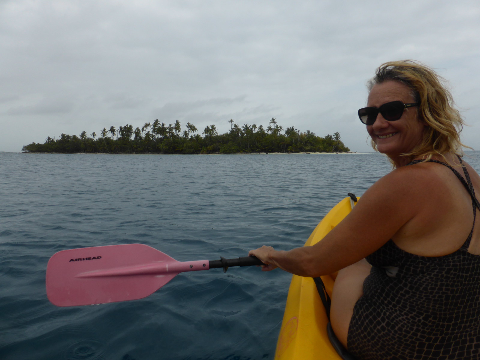 Kayaking in the Cayos Holandeses