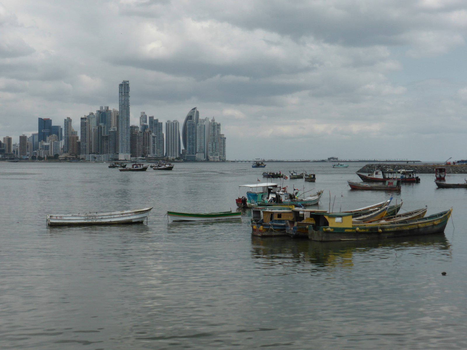 Boats at the fish market