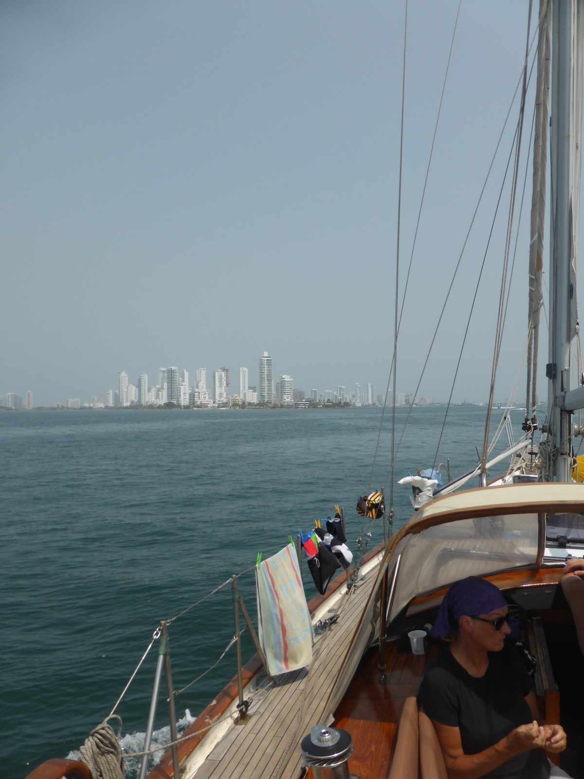 Approaching Cartagena