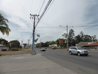 Looking east along the Pan-American Highway