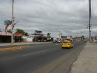 Looking west along the Pan-American Highway