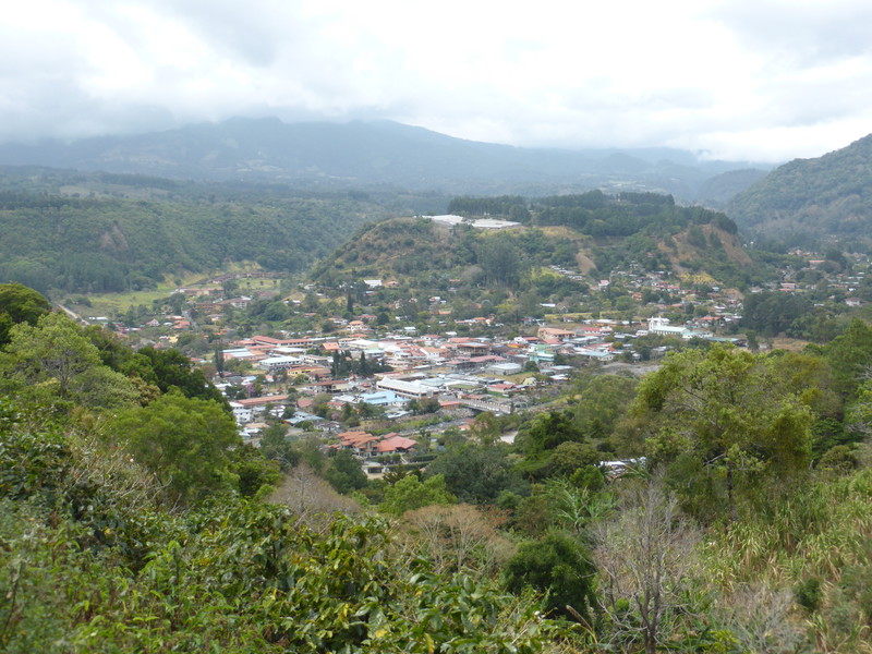 Boquete as seen from the west