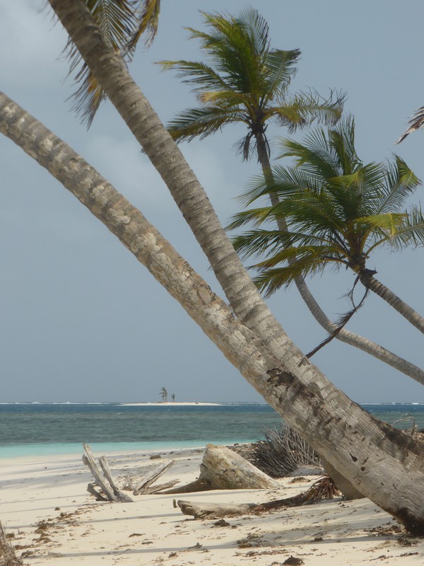 Looking north towards two-palm island