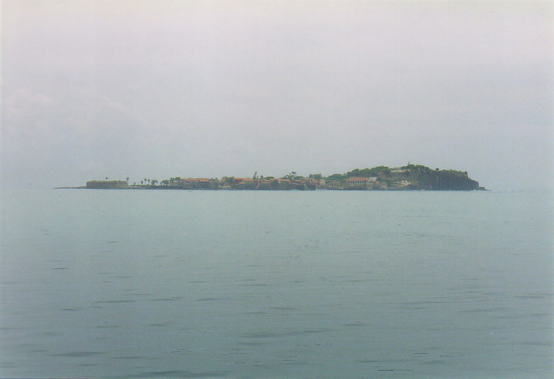 Île de Gorée from the ferry