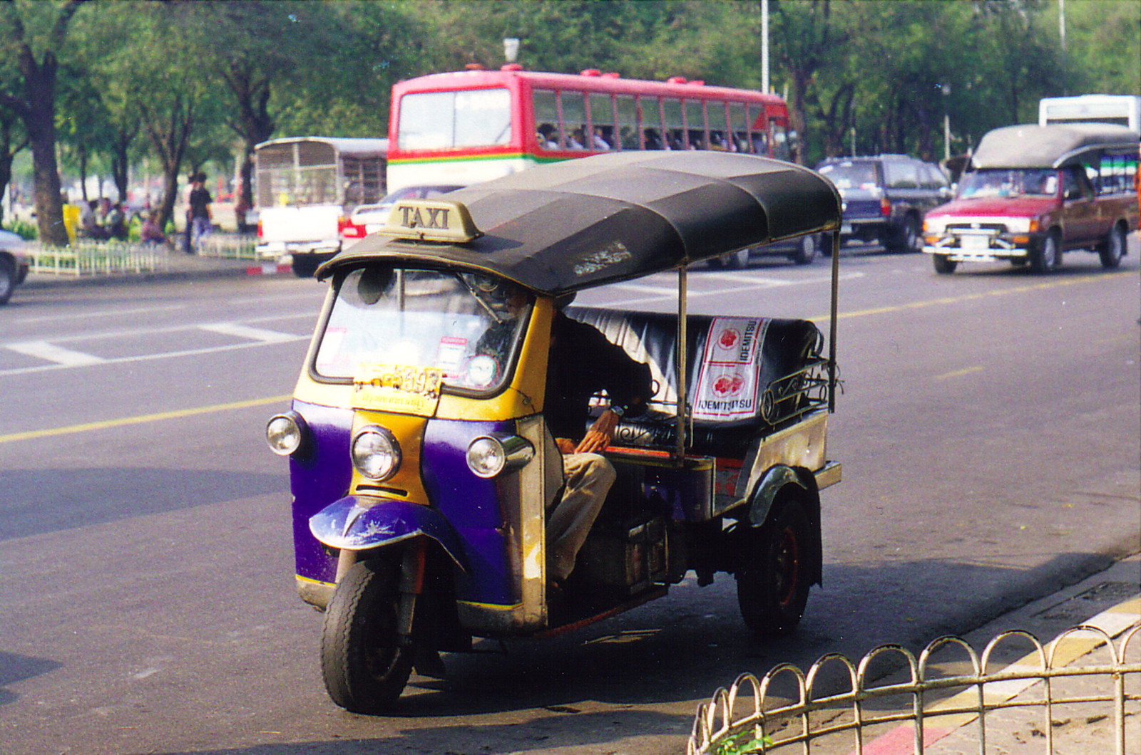 A tuk-tuk