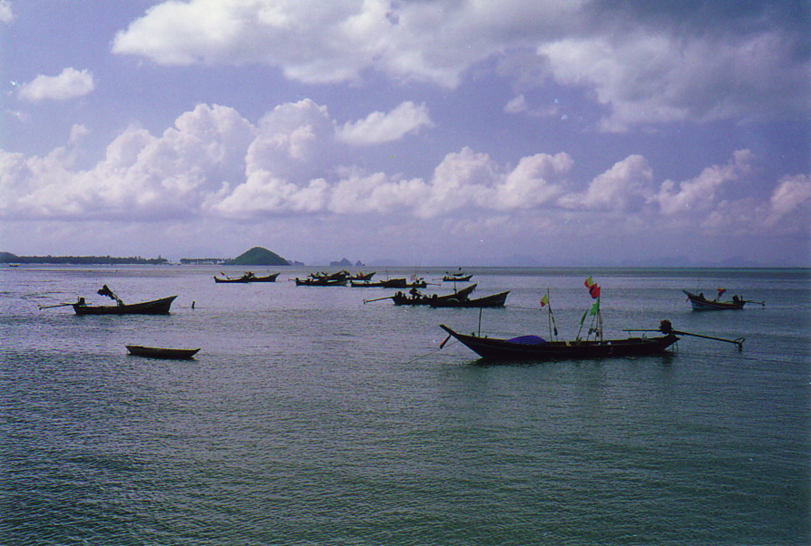 Fishing boats at Na Thon