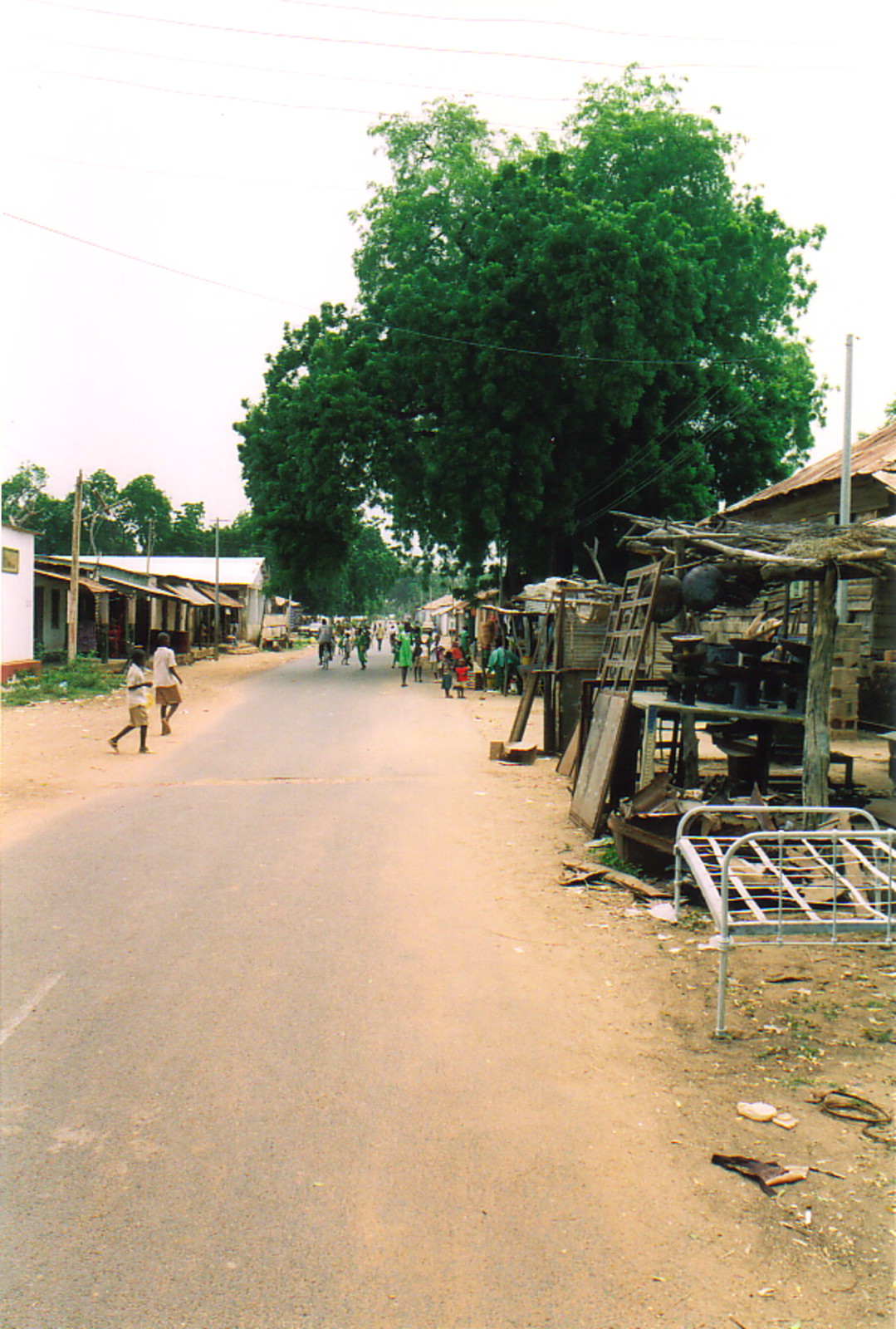 A street in Jangjang Bureh